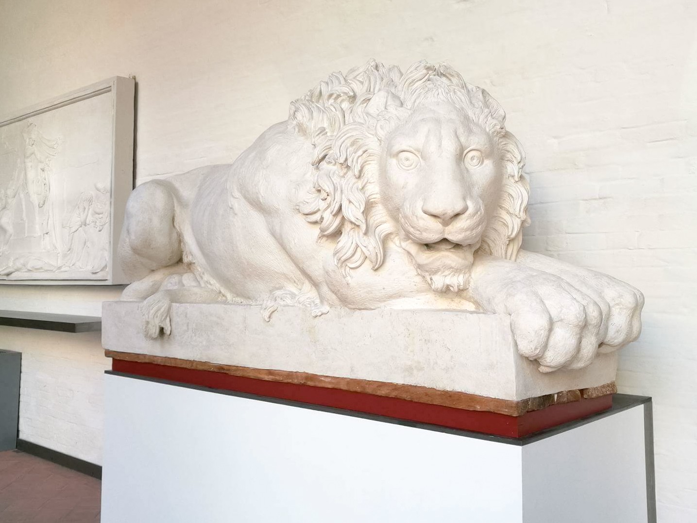 Лев в Галерее Академии (Венеция). Фотография Натальи Пэлэрие.