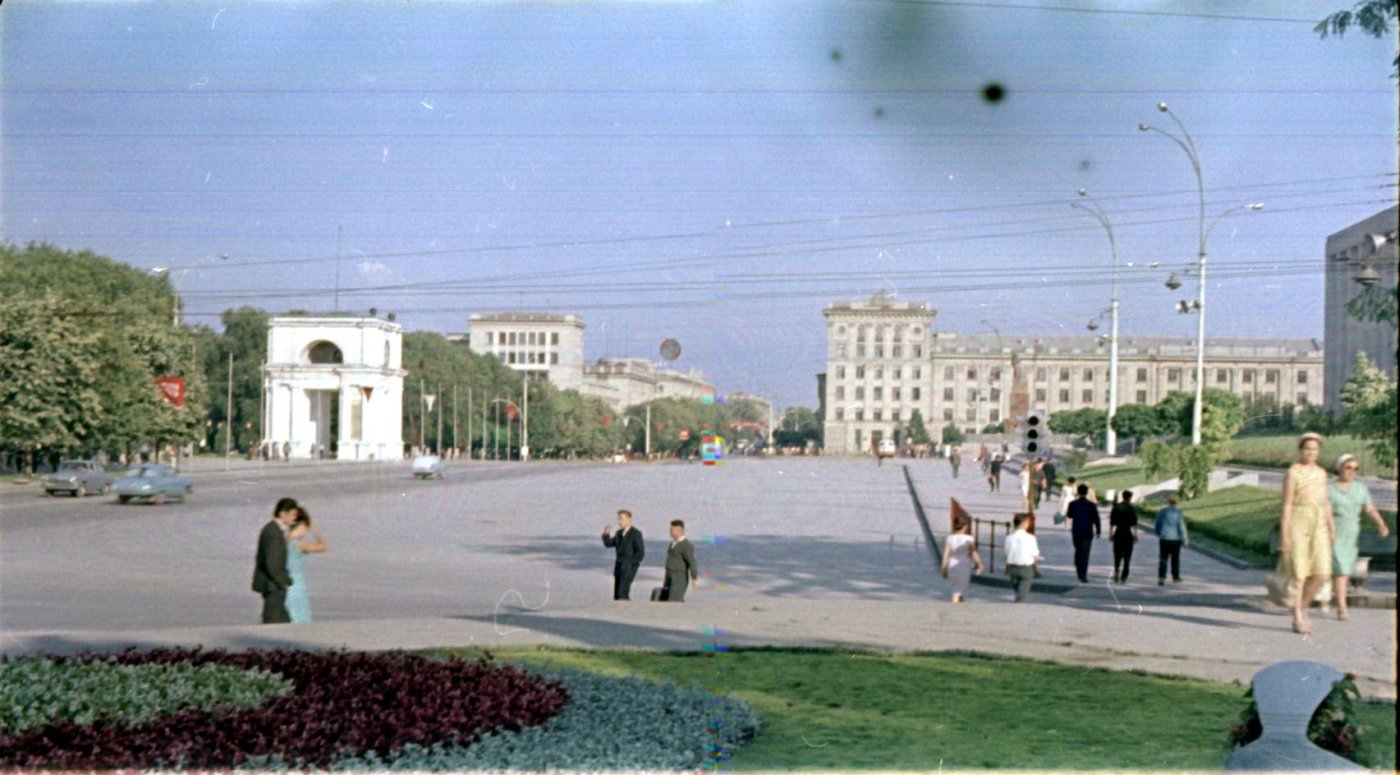 Кишинёв 1960-х гг 