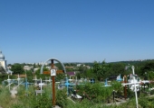  	 Панорама кладбища Старых Буюкан