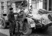 Немецкие солдаты в Кишинёве