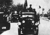 Парад советских войск в Кишинёве