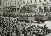 Парад советских войск в Кишинёве