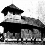 Деревянная церковь из села Корнова (выставка 1942-1943 гг)