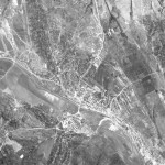 Снимок Калараша из космоса, сделанный спутником-шпионом США 24 сентября 1965 года