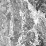 Снимок Ниспорен из космоса, сделанный спутником-шпионом США 24 сентября 1965 года