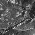Снимок Оргеева из космоса, сделанный спутником-шпионом США 2 августа 1970 года