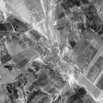 Снимок Яловен из космоса, сделанный спутником-шпионом США 24 сентября 1965 года